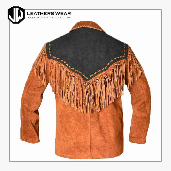 Vintage Western Leather Jacket