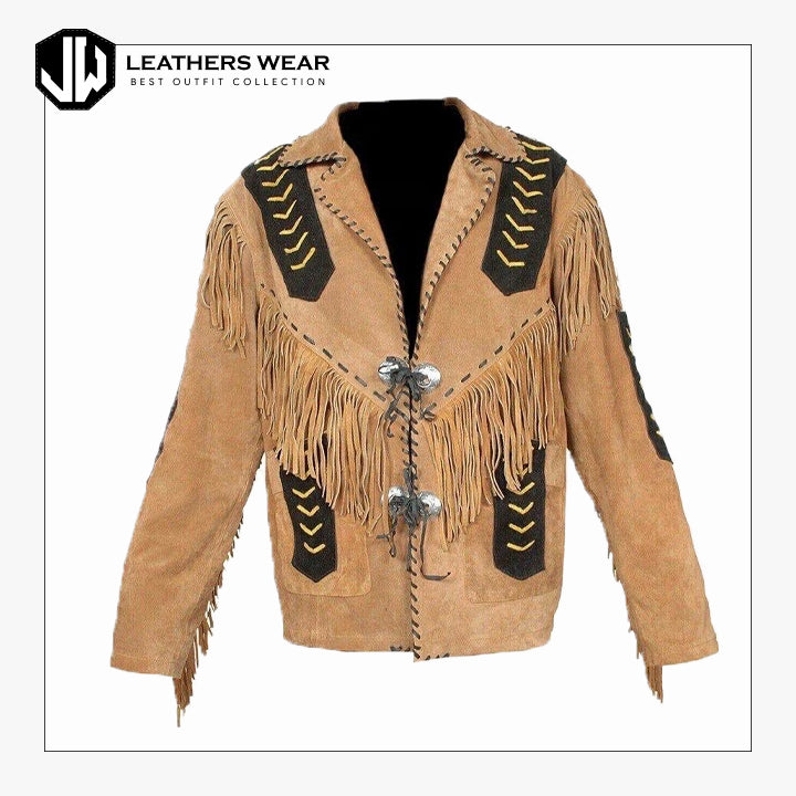 Western Brown Leather Jacket