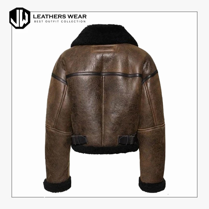 Womens Flight Jacket Leather