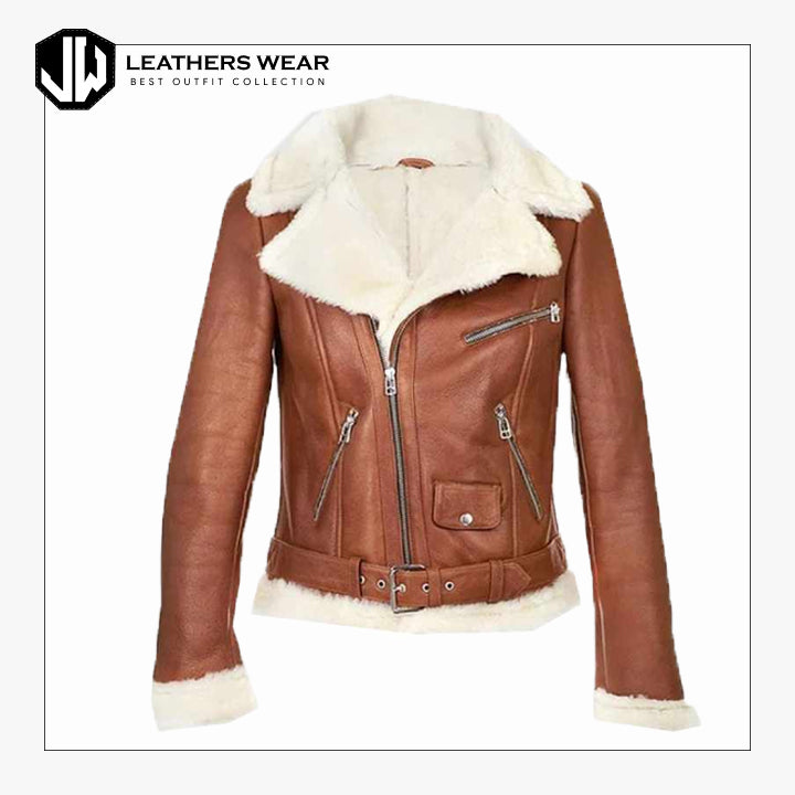 Womens Flight Jacket Leathers Wear