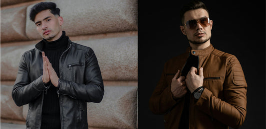 Black vs Brown Leather Jackets for Men Which Works With More Outfits?