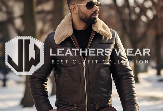 How to Layer a Bomber Leather Jacket for Winter