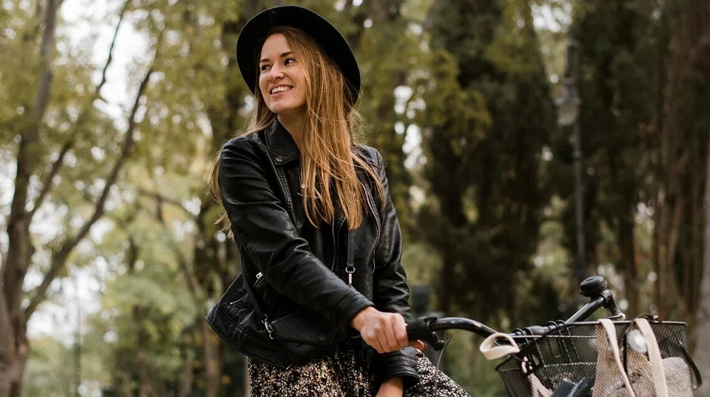 How to Style a Leather Jacket for Winter Without Looking Bulky