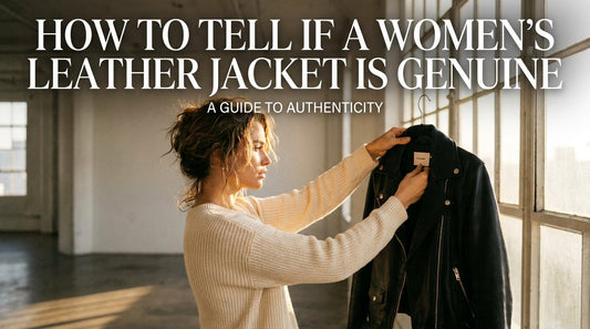 How to Tell If a Womens Leather Jacket Is Genuine