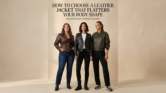 How to Choose a Leather Jacket That Flatters Your Body Shape