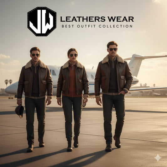 Top 7 Trending Aviator Leather Jackets for Men & Women