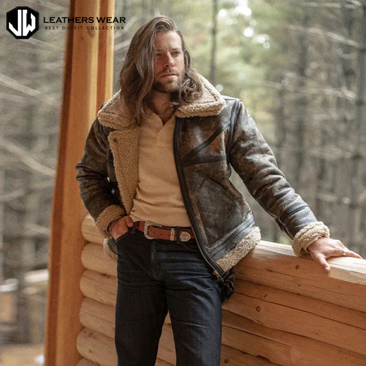 What Makes the B3 Bomber Shearling Jacket So Iconic?