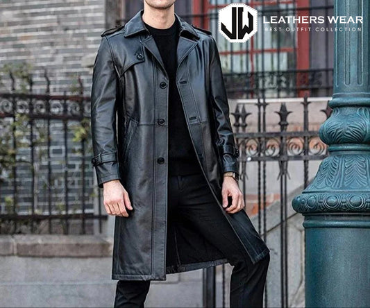 What Sets a Leather Trench Coat Apart from Other Outerwear?