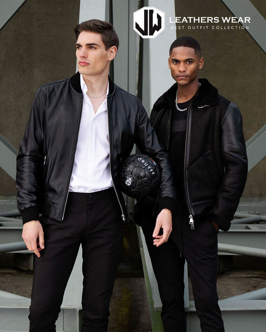 What’s the Difference Between Bomber Leather and Shearling Jackets?