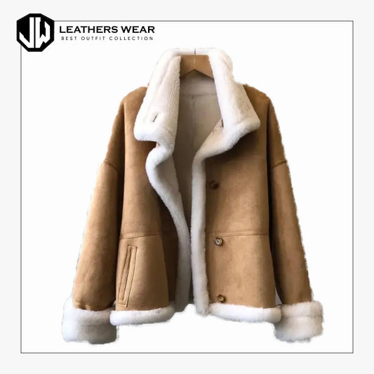 Women's B3 Bomber  Shearling Jacket