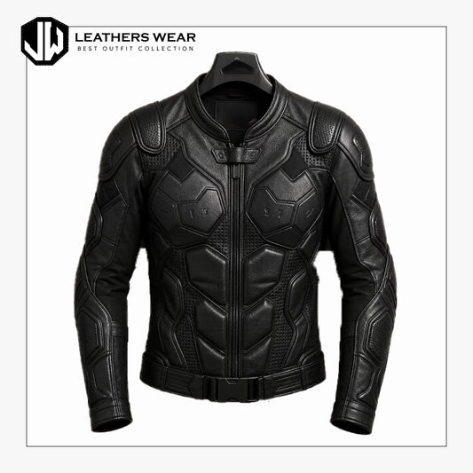 Armored Leather Jacket