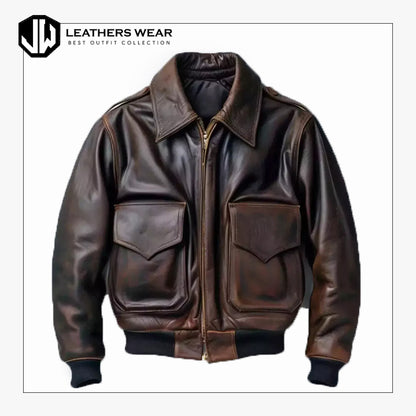 Aviator Jacket Real Leather