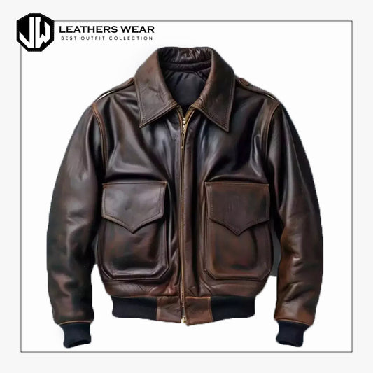 Aviator Jacket Real Leather
