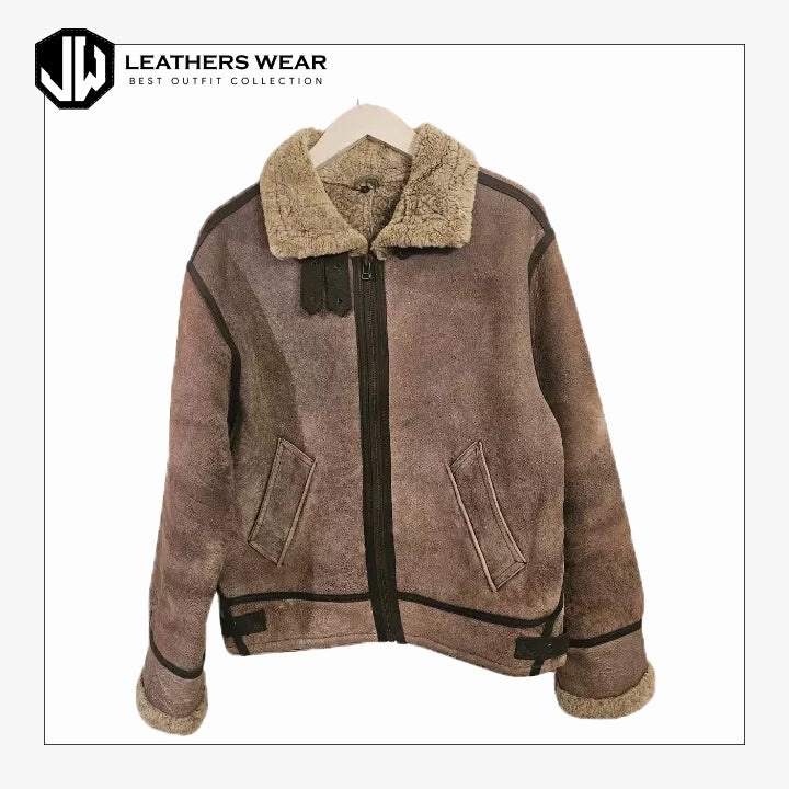 B3 Bomber Leather Jacket