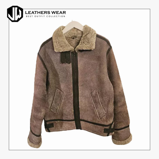 B3 Bomber Leather Jacket