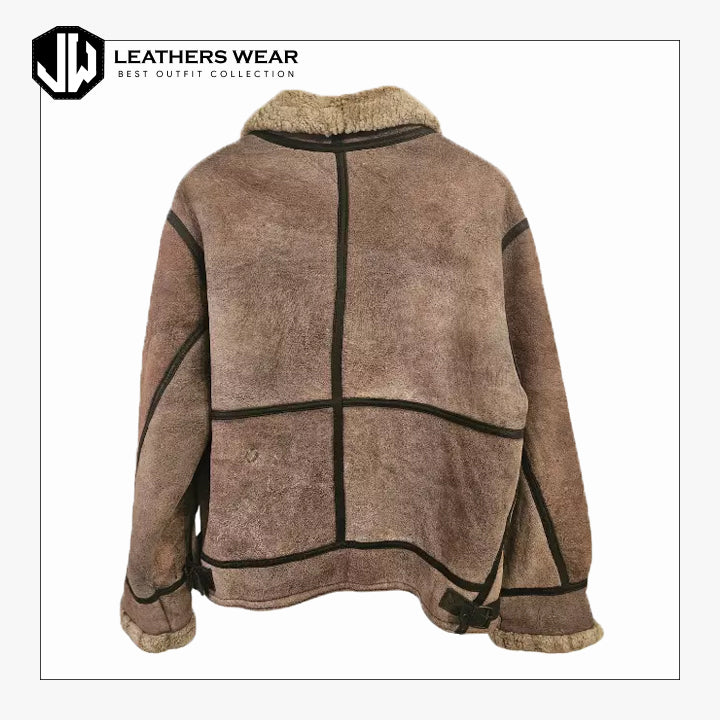 B3 Bomber Leather Jacket