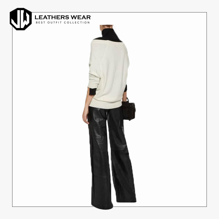 Baggy Leather Pants