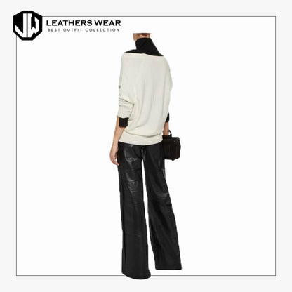 Baggy Leather Pants