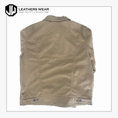 Biker Jacket Suede Mens