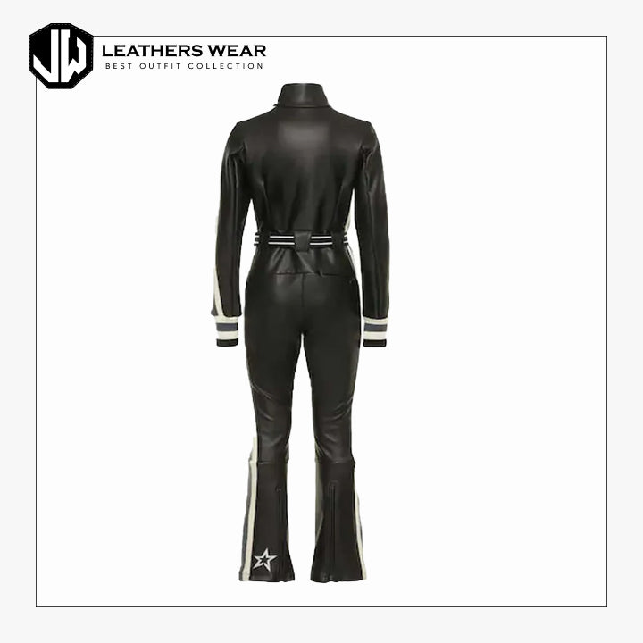 Black Leather Catsuit