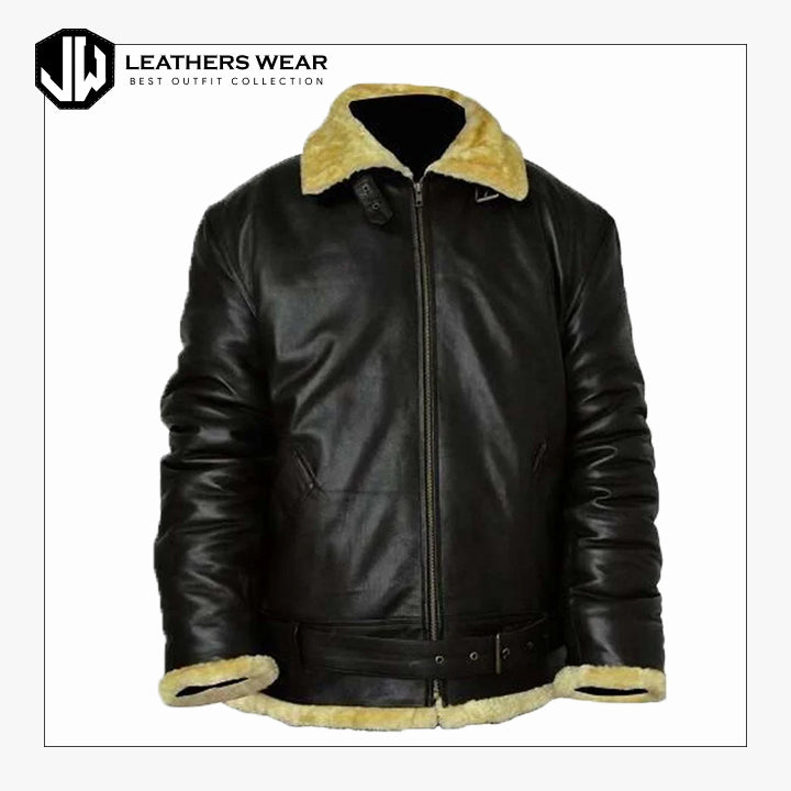 BlackLeatherFlightJacket