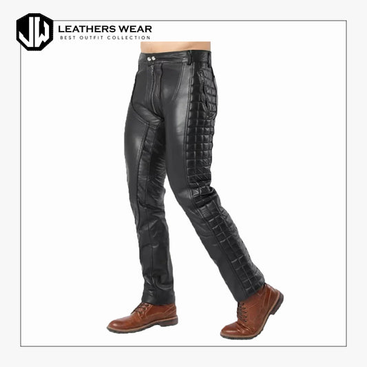 Black Leather Pants Leathers Wear