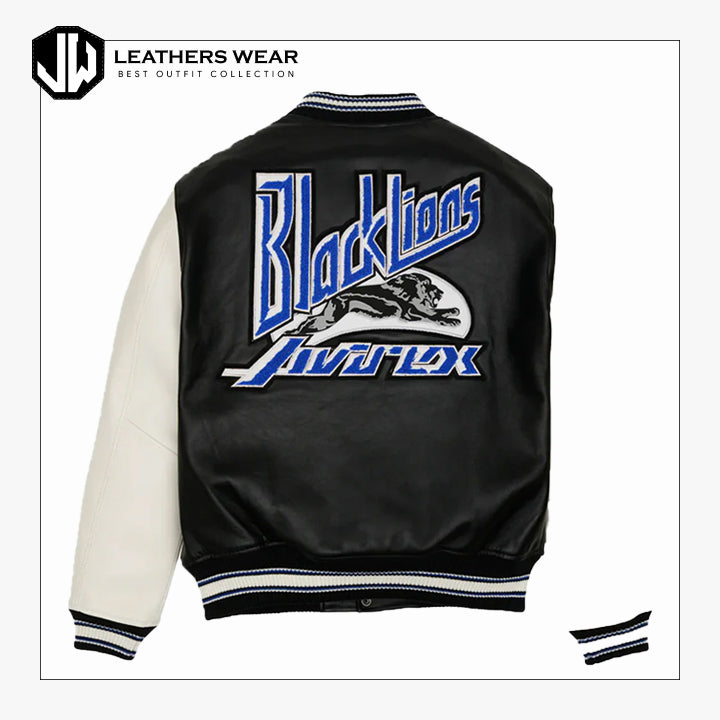 BlackLionsAvirexVarsityJacket1