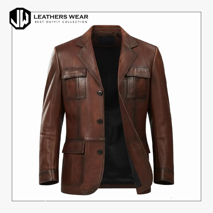 Blazer Leather Men