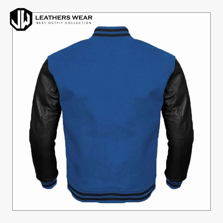 BlueandBlackLeatherSleevesVarsityJacket1