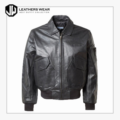 BoeingLeatherBomberJacket