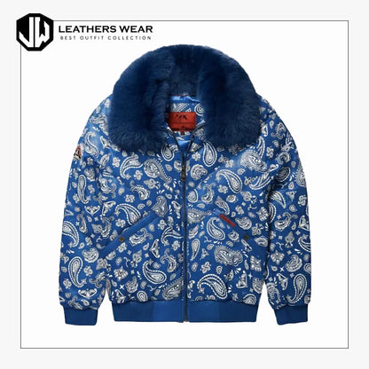 Brand New Mens V-Bomber Leather Jacket