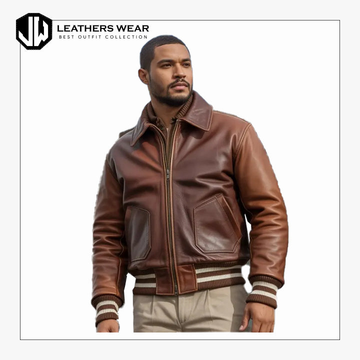 Brown Flight Jacket