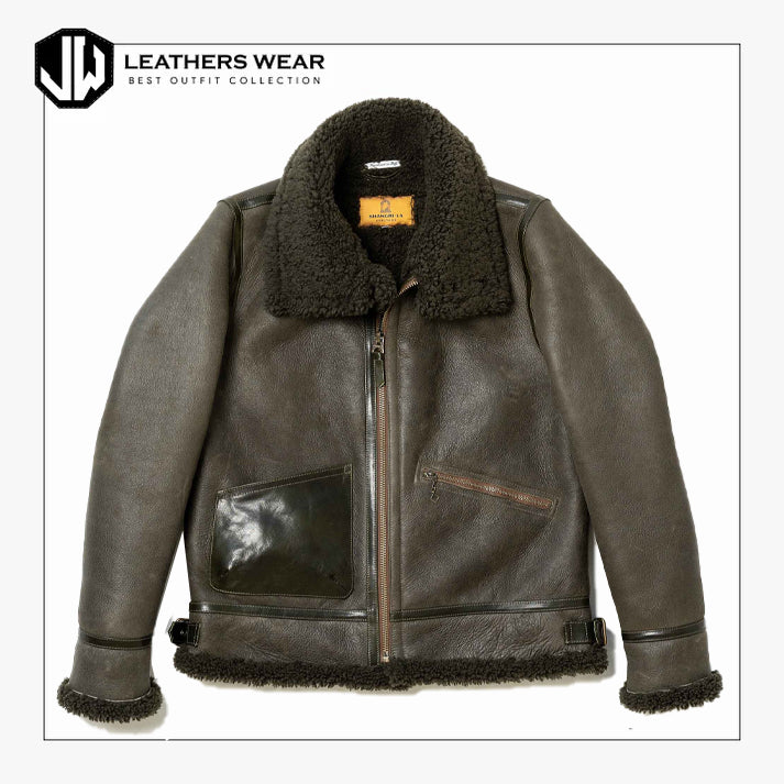 Brown Sheepskin Jacket