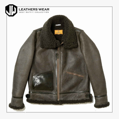 Brown Sheepskin Jacket