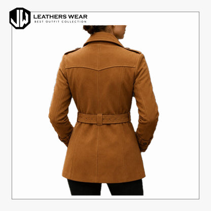 Brown Trench Coat Womens