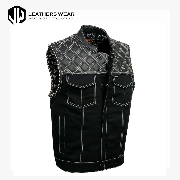 Club Style Biker Vest