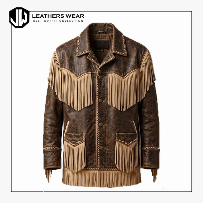 Cowboy Ranch Coat Brown
