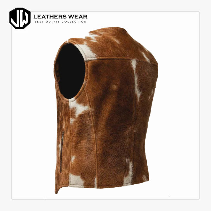 Cowhide Leather Vest