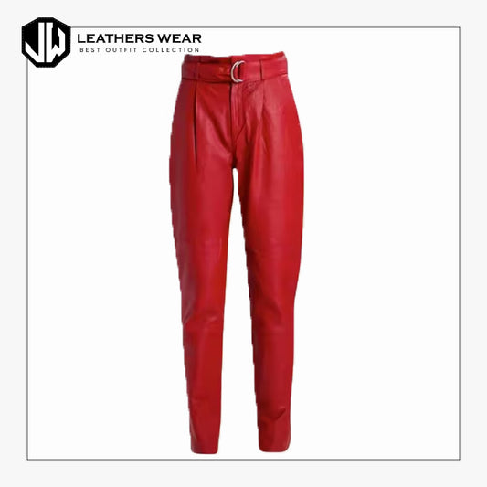 Faux Leather Pants