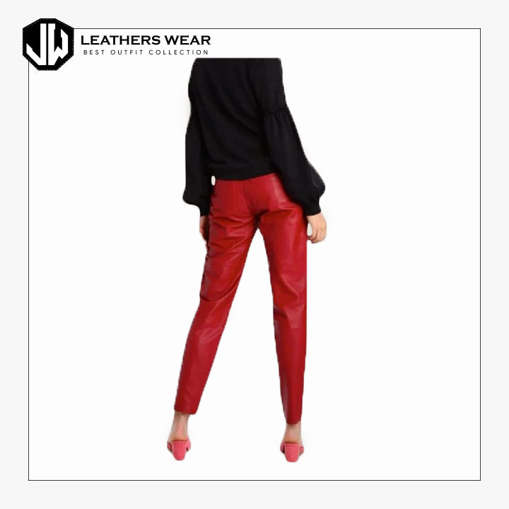 Faux Leather Pants