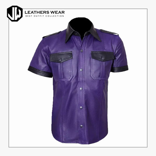 Faux leather shirt Leathers Wear