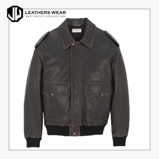 FlightJacketMensLeather