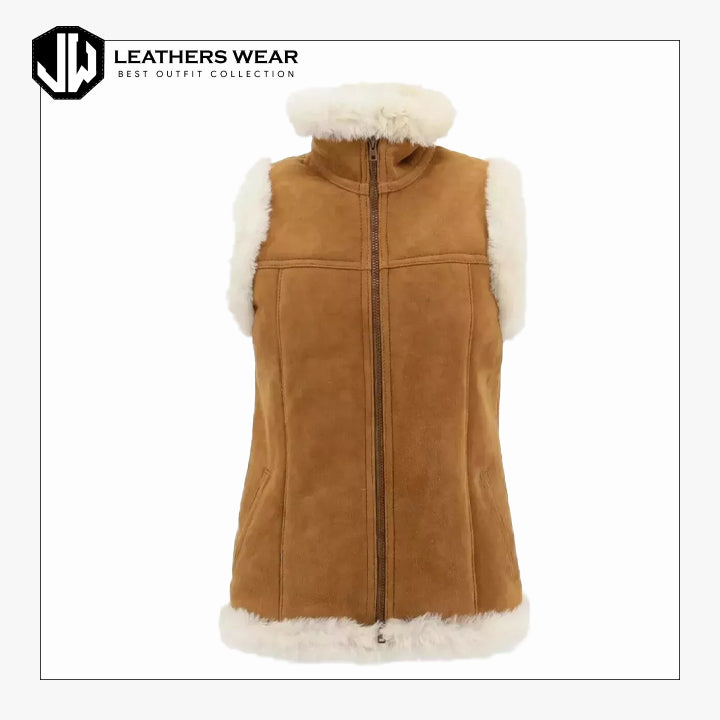 Fur Genuine Leather Vest