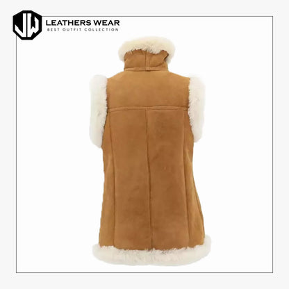 Fur Genuine Leather Vest