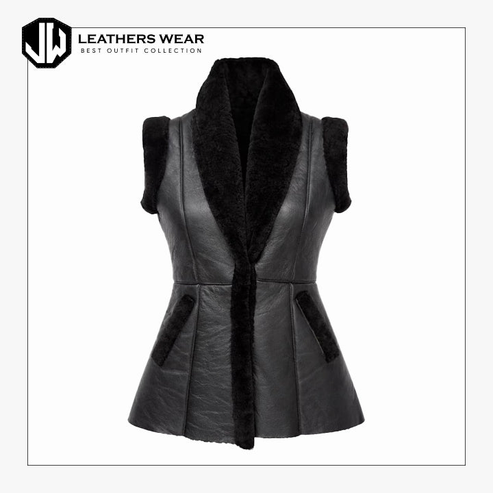 Fur Vest Womens