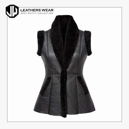 Fur Vest Womens