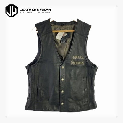 Genuine Harley Davidson Leather Vest