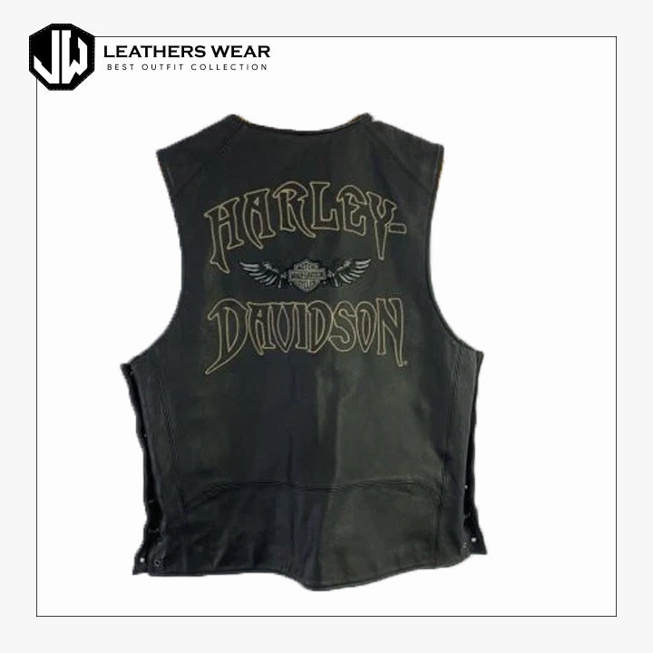 Genuine Harley Davidson Leather Vest