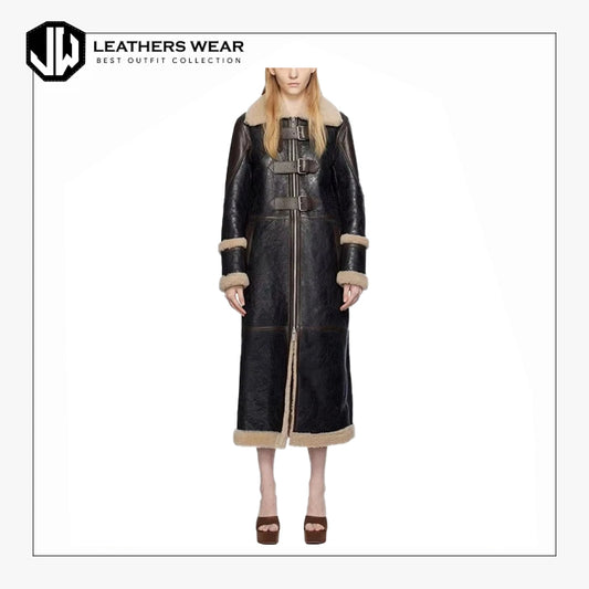 Genuine Shearling Coat