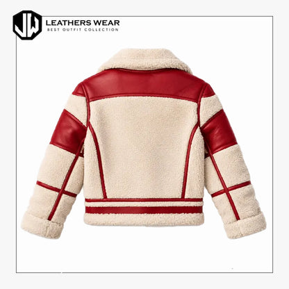 Genuine Shearling Sheep Leather Jacket
